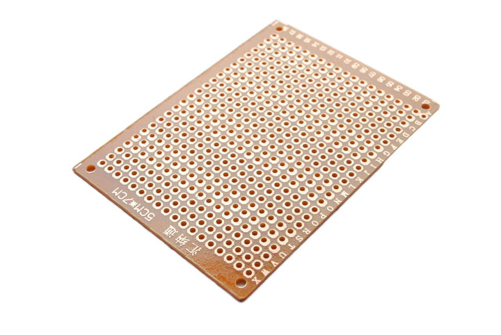 10 Pieces General Purpose / Perforated PCB Boards 3 x 2 Inches. ( Perfboard )