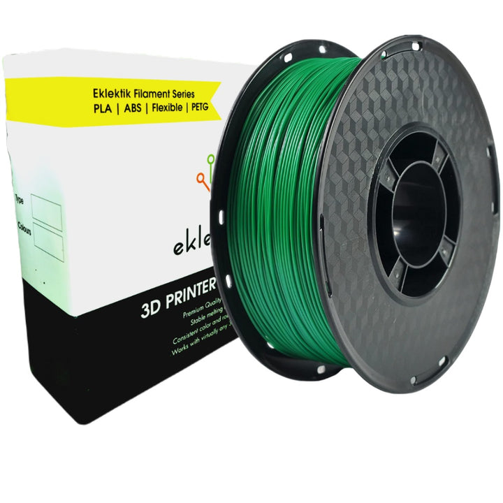 PLA Green Filament 1.75mm for 3D Printer, Dimensional Accuracy +/- 0.03mm (Green, 1 kg).