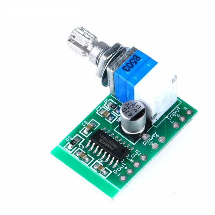 Mini PAM8403 5V 2Channel USB Power Audio Amplifier Board Volume Control HC
