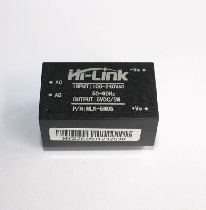 Hi-link HLK-5M05 100-240 VAC to 5 VDC/5W Power Supply Module
