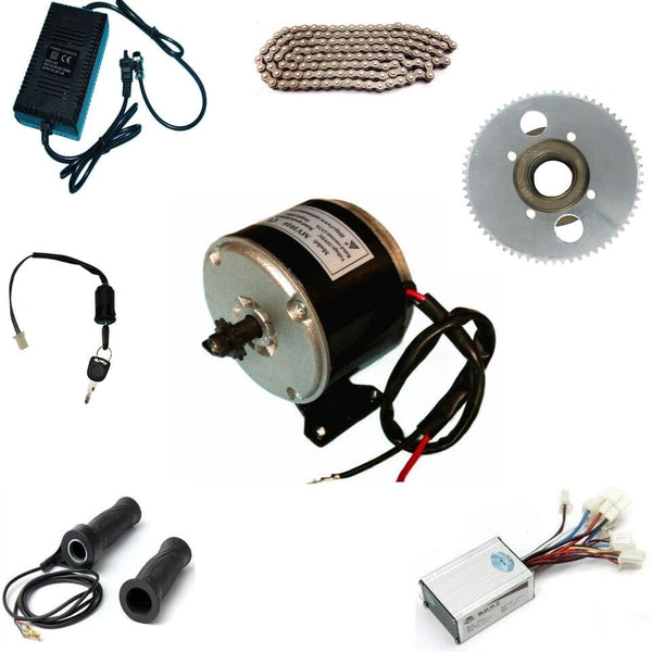 Combo Kit - MY1016 250W Motor DIY Ebike, Electric Bicycle Kit