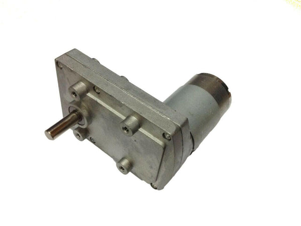 12v DC Square Gear / Geared Motor 10 RPM - High Torque