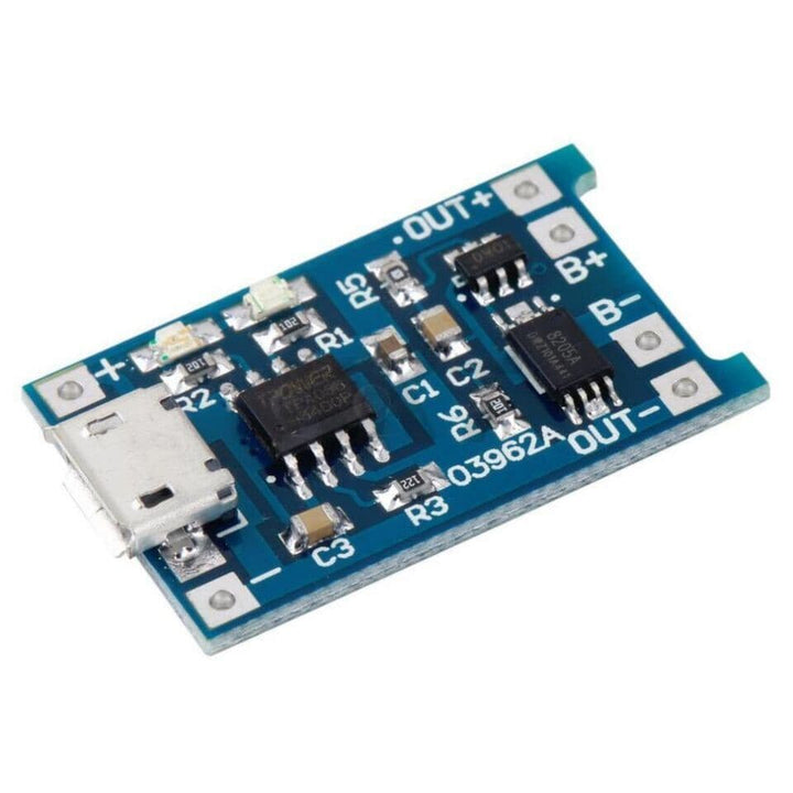Micro USB 5V 1A 18650 Lithium Battery Charger Board With Protection Module
