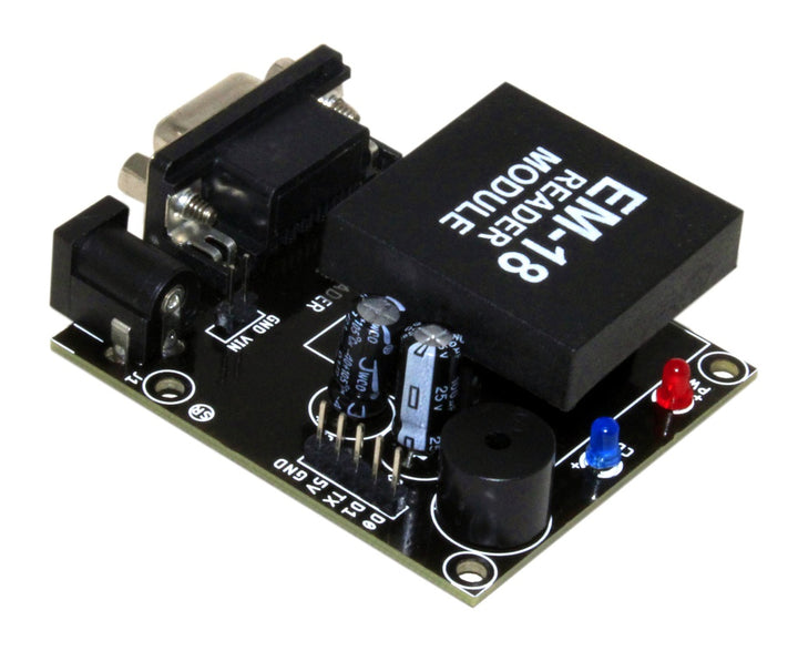 Serial Data Reader EM18 RFID Reader Module 125kHz Serial RS232 Port | Robodo