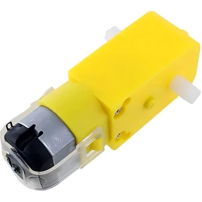 60 RPM Dual Shaft BO Motor - Straight.