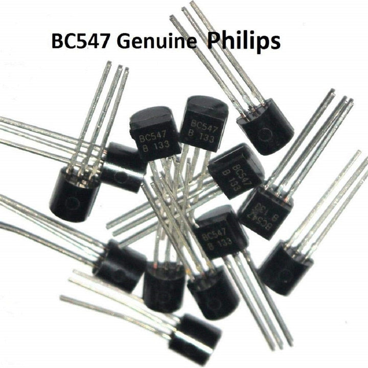 BC547 NPN TO 92 General Purpose Transistor.