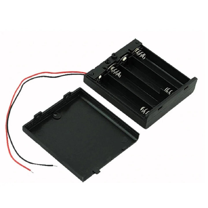 1.5V AAA battery holder with cover and On/Off Switch.