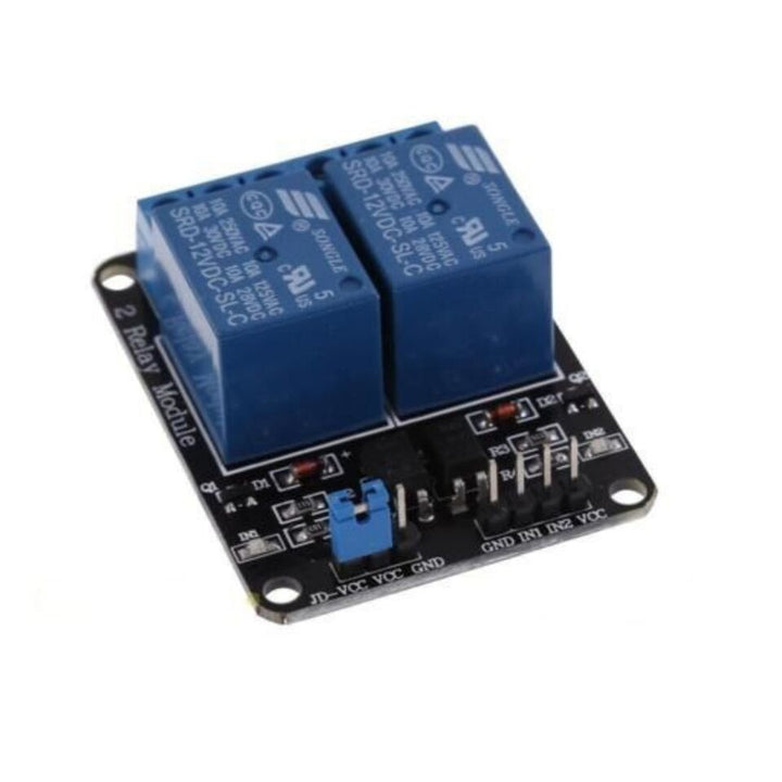 2 channel 12V 10A relay control board module with optocoupler