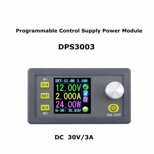 DPS3003 Constant Voltage current Step-down Programmable Power Supply module buck Voltage converter color LCD voltmeter