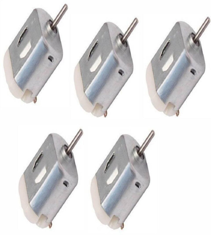 5 Pcs Small DC Motor 6V, High-Speed, For RC Toys And RC Cars