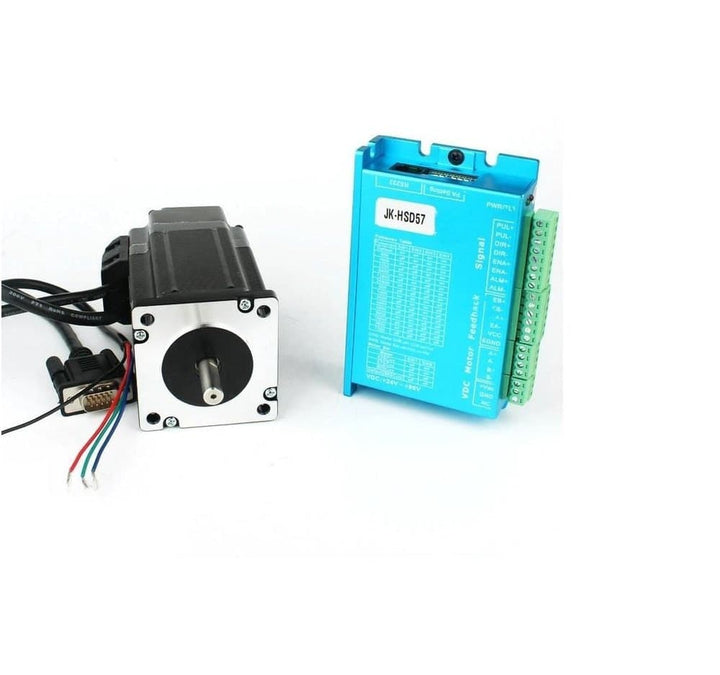 JK57HSN30 Closed Loop Stepper Motor + JK-HSD57 Closed Loop Stepper Driver + 3M Cables.