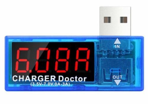USB charger doctor battery tester power detector voltage current meter