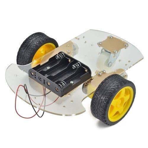 Smart Motor Robot Car Battery Box Chassis Kit DIY Speed Encoder for Arduino