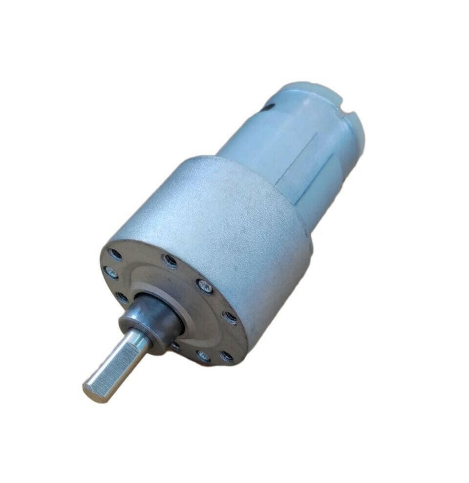 600 RPM 12v DC Johnson Gear Motor - High Torque | Robodo