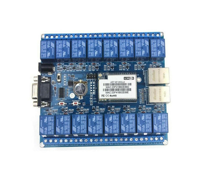 Phonelink Relay Module HI-Link HLK-SW16 16 Channel Android/Smart Phone CWiFi Relay /WiFi Relay ...