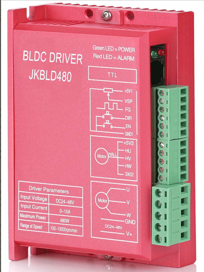 JKBLD480 Brushless Motor Driver Max 480W.