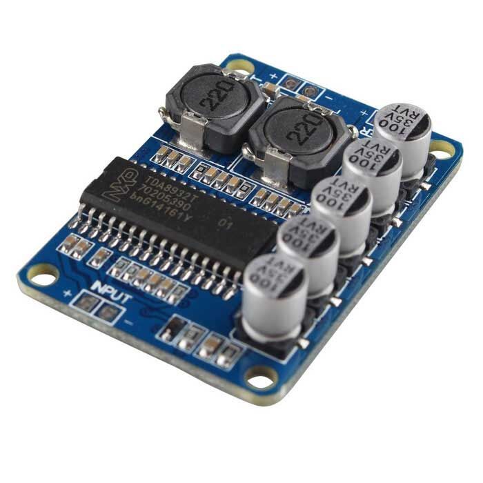 Digital power amplifier board module 35W mono amplifier module High-power TDA8932 low power consumption