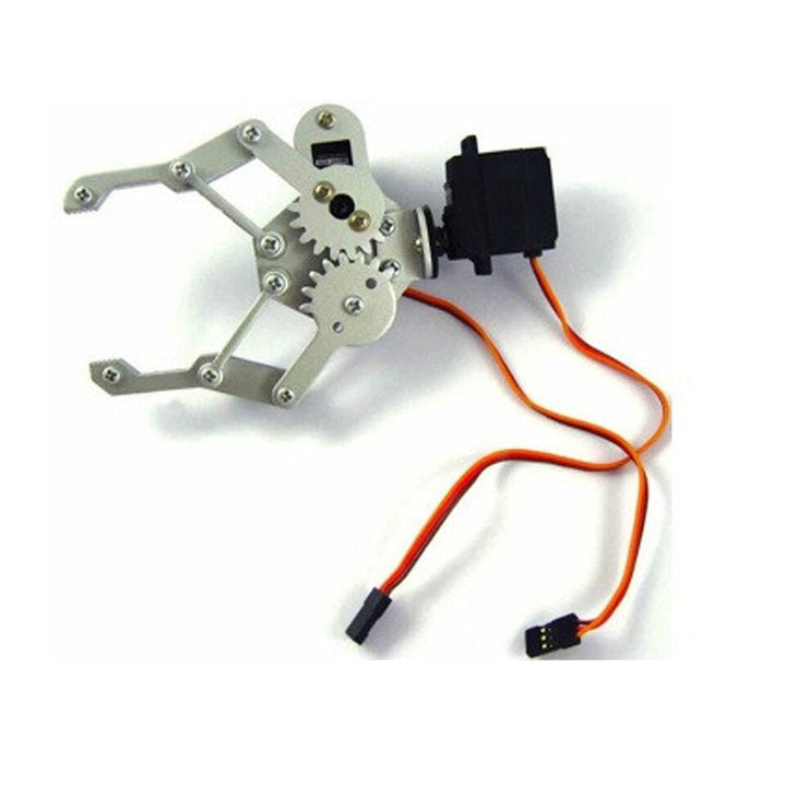 DIY 2DOF Metal Robot Arm with Gripper Clamp Frame kit for Arduino (not including servo)