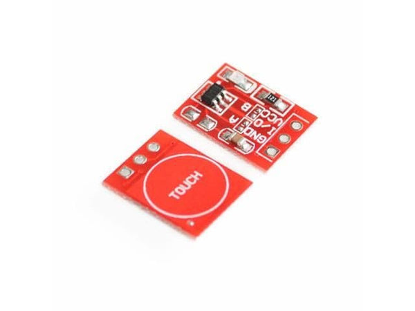 Red TTP223 Touch button Module Capacitor type Single Channel Self Locking Touch switch sensor