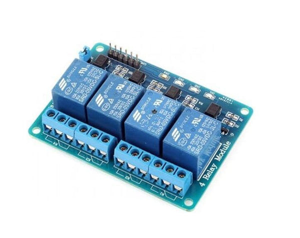 4 channel 5V relay control board module with optocoupler