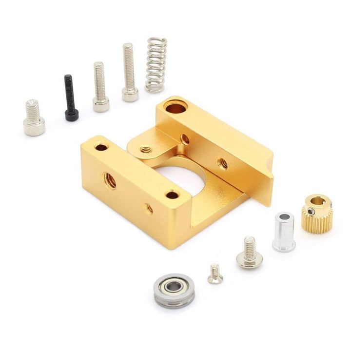MK8 single nozzle head extruder aluminum block DIY kit for 3d printer Makerbot