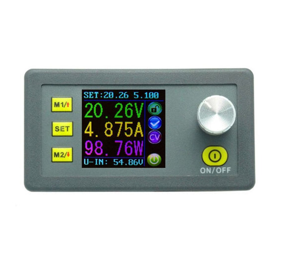 DP50V5A Constant Voltage current Step-down Programmable Power Supply module buck Voltage converter color LCD voltmeter