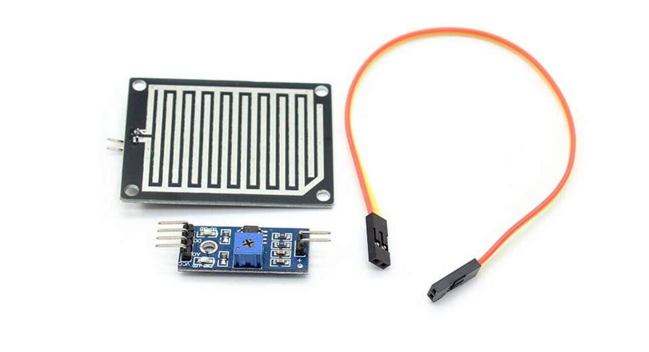 Raindrops Module Arduino Rain Drop Sensor Module - Arduino, ARM and other MCU | Robodo