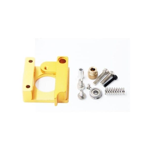MK8 single nozzle head extruder aluminum block DIY kit for 3d printer Makerbot