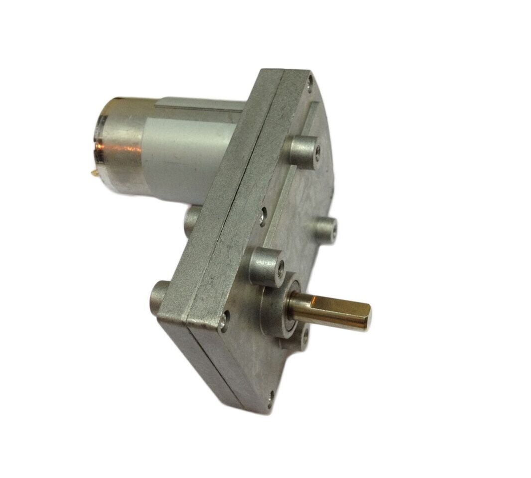 12v DC Rectangle Gear / Geared Motor 500 RPM - High Torque (formerly ...